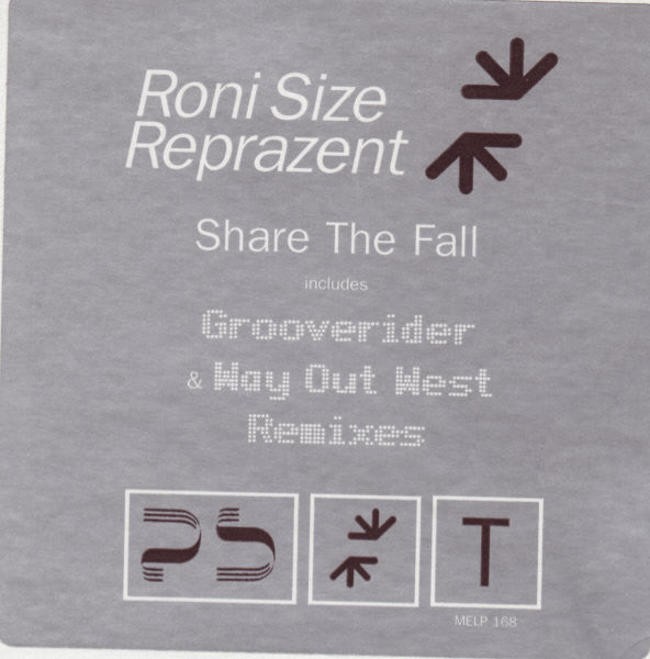 Roni Size / Reprazent : Share The Fall (12", Promo)