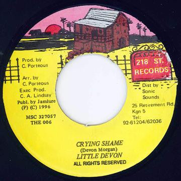Little Devon : Crying Shame (7")