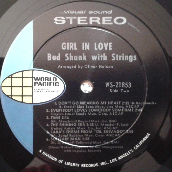 Bud Shank : Girl In Love (LP, Album)