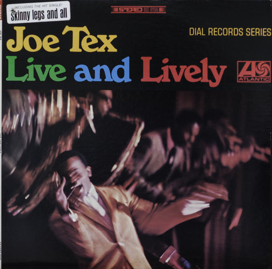 Joe Tex : Live And Lively (LP, Album, Ter)