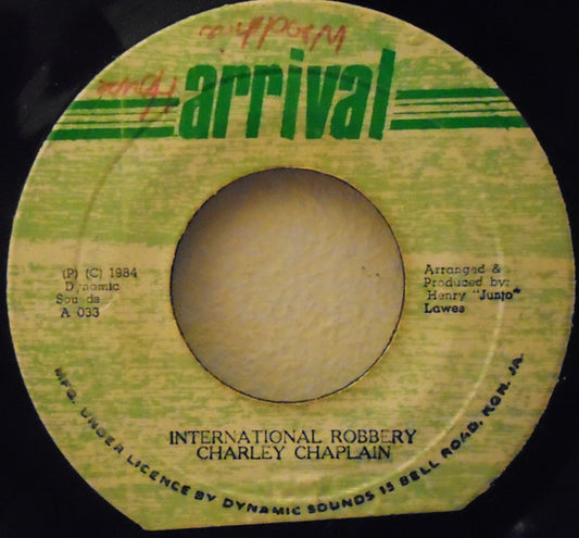 Charlie Chaplin (2) : International Robbery (7")