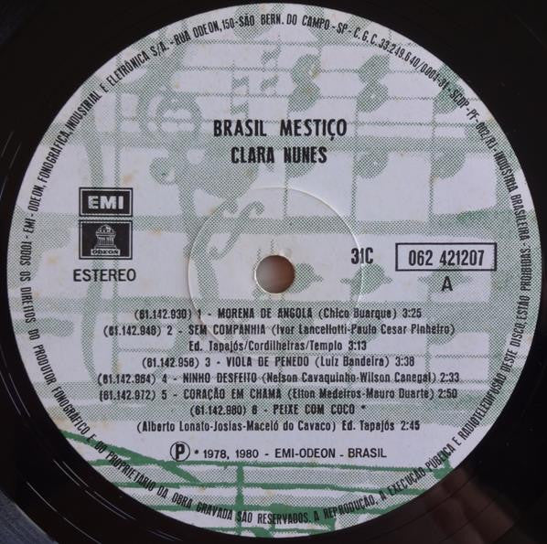 Clara Nunes : Brasil Mestiço (LP, Album)