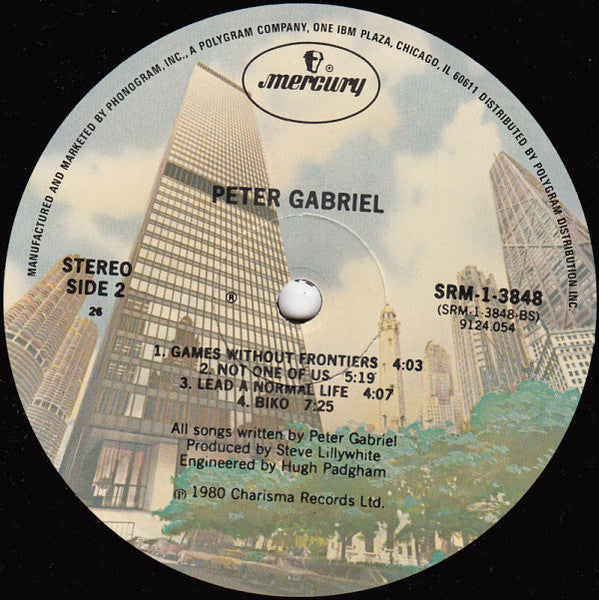 Peter Gabriel : Peter Gabriel (LP, Album, 26 )