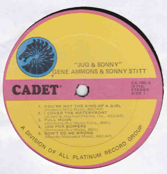 Gene Ammons / Sonny Stitt : Jug & Sonny (LP, Album, RE)