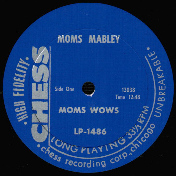 Moms Mabley : Moms Wows (LP, Mono)