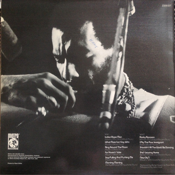Richie Havens : Indian Rope Man (LP)