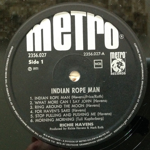 Richie Havens : Indian Rope Man (LP)