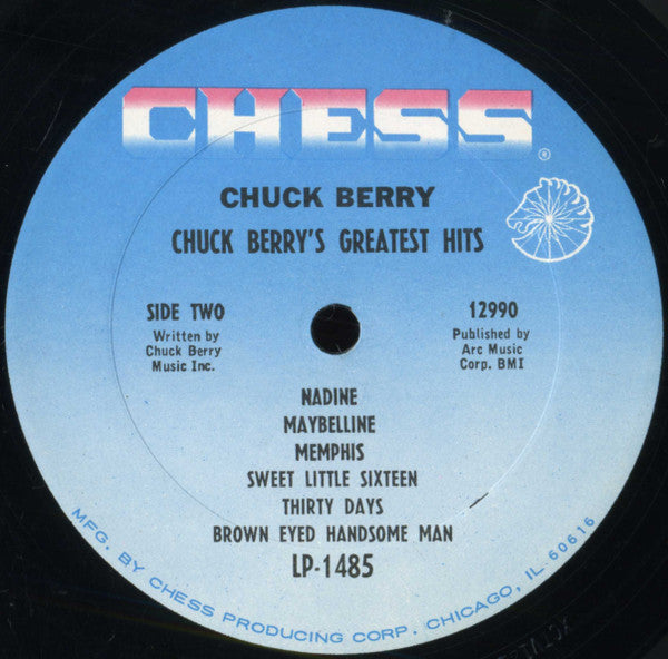 Chuck Berry : Chuck Berry's Greatest Hits (LP, Comp, Mono, RP)