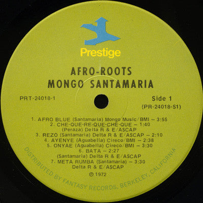 Mongo Santamaria : Afro Roots (2xLP, Comp, RM)