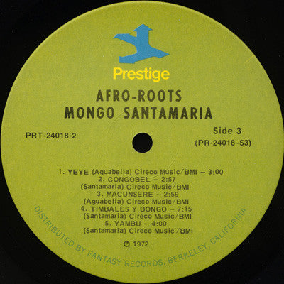 Mongo Santamaria : Afro Roots (2xLP, Comp, RM)