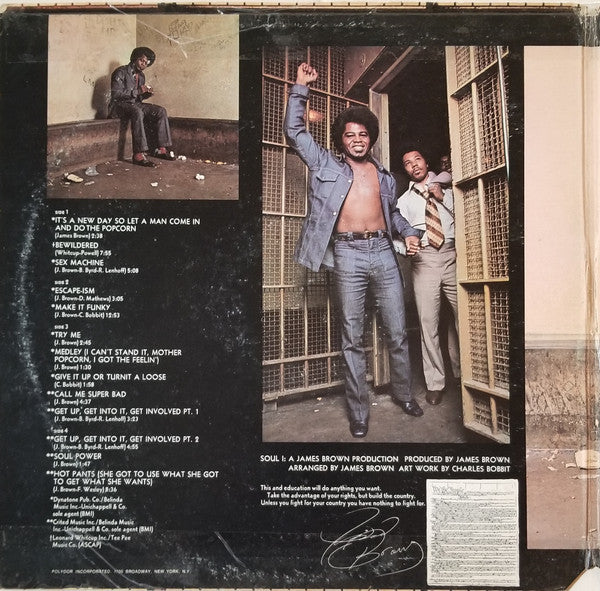 James Brown : Revolution Of The Mind (Recorded Live At The Apollo Vol. III) (2xLP, Album, Mon)