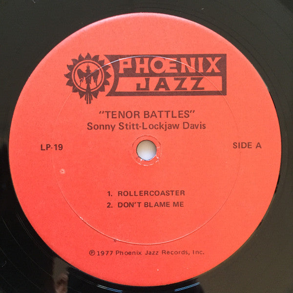 Sonny Stitt, Eddie "Lockjaw" Davis : Tenor Battles (LP, Album)