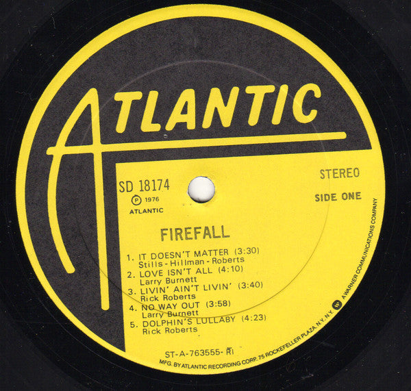 Firefall : Firefall (LP, Album, RI )