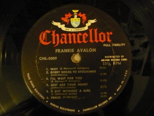 Fabian (6), Frankie Avalon : The Hit Makers (LP, Comp, Mono)