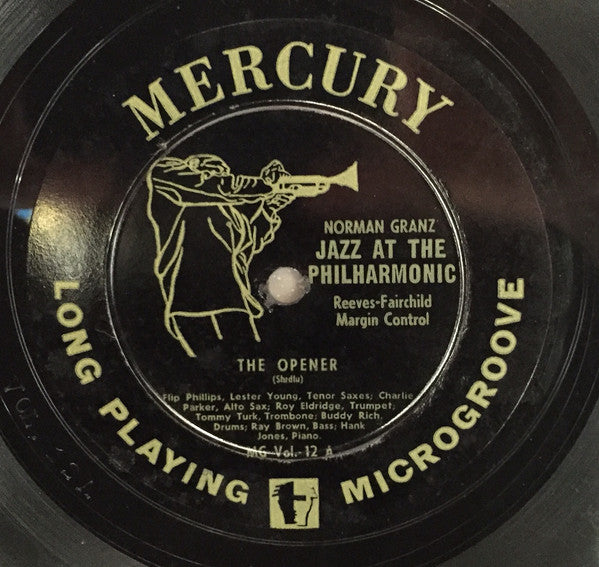 Jazz At The Philharmonic : Norman Granz' Jazz At The Philharmonic Vol. 12 (10")