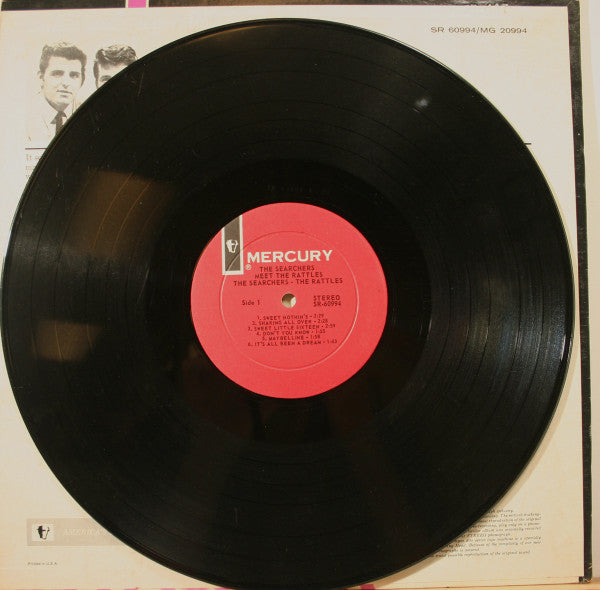 The Searchers Meet The Rattles : The Searchers Meet The Rattles (LP, Comp)