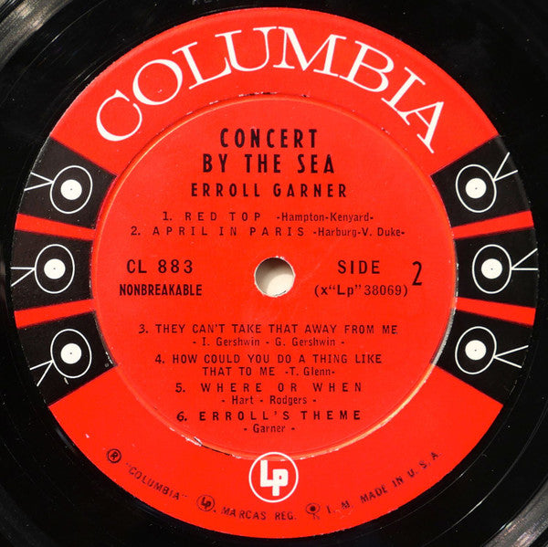Erroll Garner : Concert By The Sea (LP, Album, Mono, Bri)