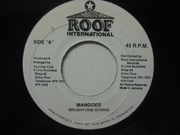Brushy One String : Mangoes (7")