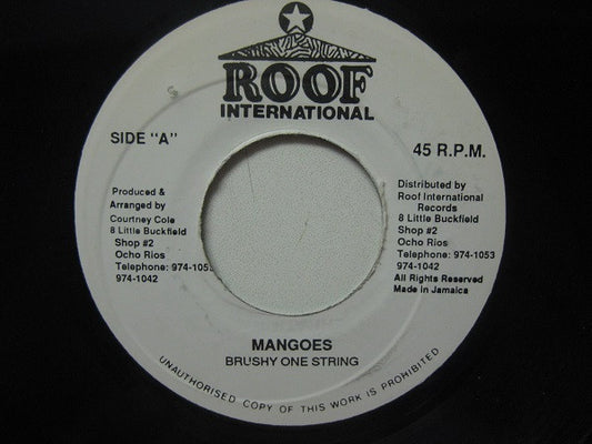 Brushy One String : Mangoes (7")