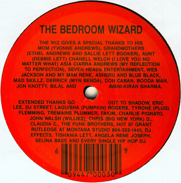 The Bedroom Wizard* : Skillz In '98 b/w Me & Mine (12")