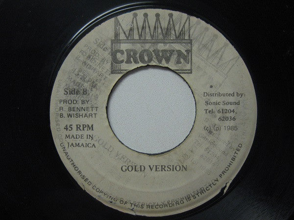 Charlie Chaplin (2) : Not Every Thing Glitter Is Gold (7")