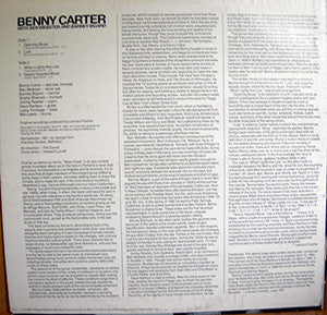 Benny Carter With Ben Webster & Barney Bigard : Opening Blues (LP, Album, RE, RM)