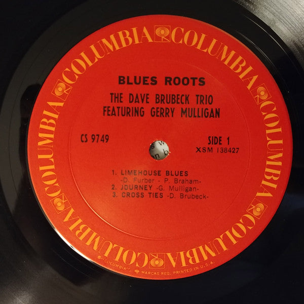 The Dave Brubeck Trio Featuring Gerry Mulligan : Blues Roots (LP, Album)