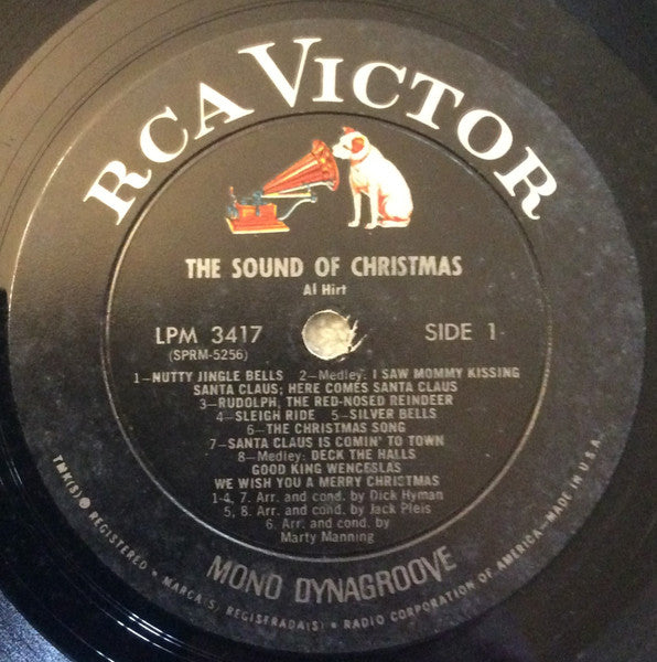 Al Hirt : The Sound Of Christmas (LP, Mono, 2)