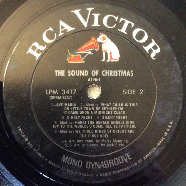 Al Hirt : The Sound Of Christmas (LP, Mono, 2)