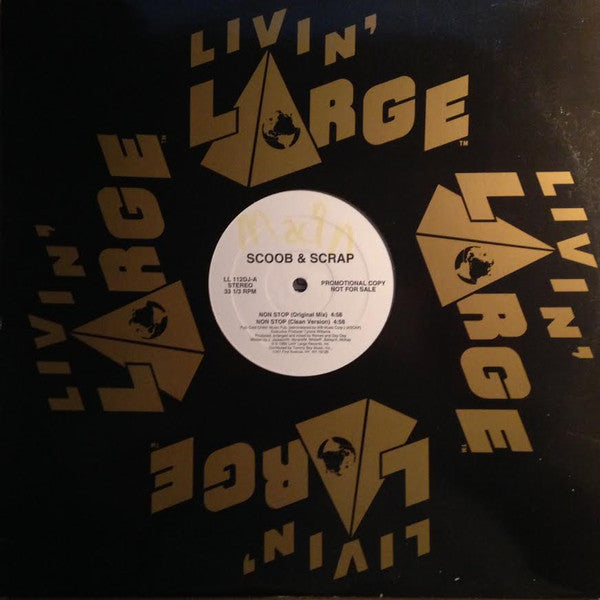 Big Scoob & Scrap Lover : Non Stop (12", Promo, Lab)