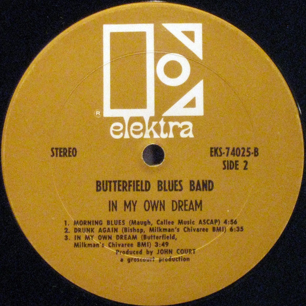 The Paul Butterfield Blues Band : In My Own Dream (LP, Album, Ter)