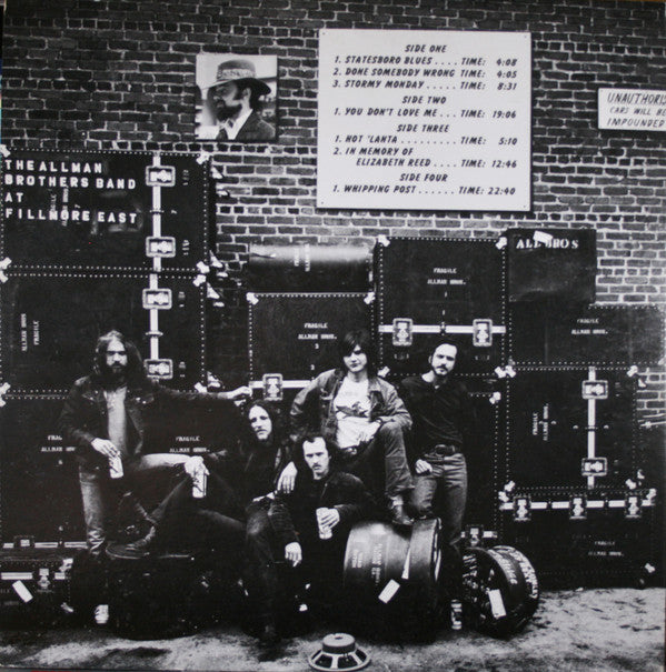 The Allman Brothers Band : The Allman Brothers Band At Fillmore East (2xLP, Album, RI )