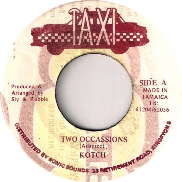 Kotch : Two Occassions (7")