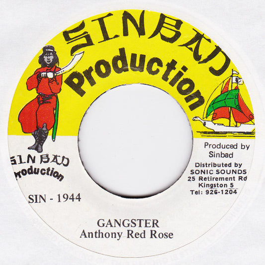 Anthony Red Rose : Gangster (7")