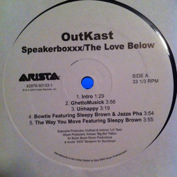 OutKast : Speakerboxxx / The Love Below (4xLP, Album, RE, Uni)