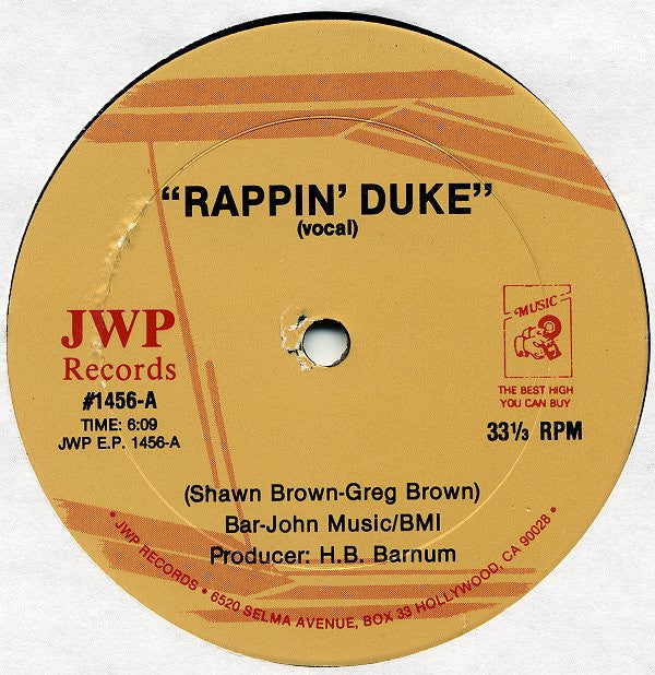Rappin' Duke : Rappin' Duke (12")