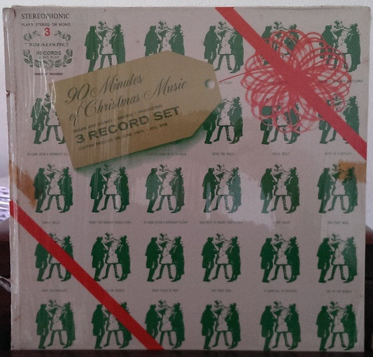 Unknown Artist : 90 Minutes Of Christmas Music (3xLP, Comp)