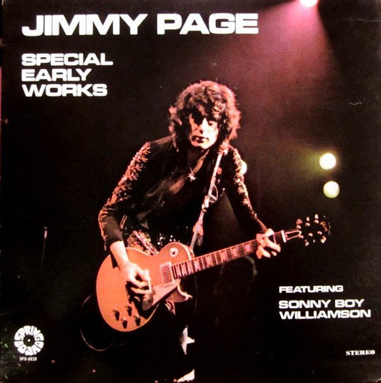 Jimmy Page : Special Early Works Featuring Sonny Boy Williamson (LP, Album)