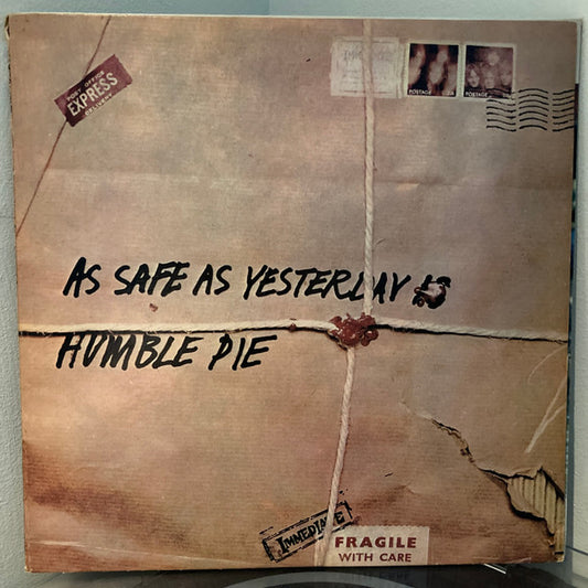 Humble Pie : As Safe As Yesterday Is (LP, Album)