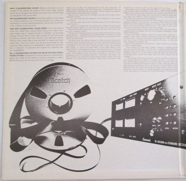 Count Basie Orchestra : Broadway Basie's...Way (LP, Album, Quad, Gat)