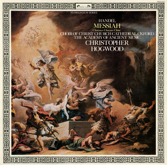 Georg Friedrich Händel, Judith Nelson, Carolyn Watkinson, Paul Elliott, David Thomas (9), Christopher Hogwood, The Choir Of Christ Church Cathedral, The Academy Of Ancient Music : Messiah (Choruses = Choeurs = Chöre) (LP)