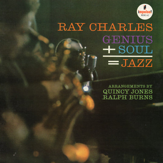 Ray Charles : Genius + Soul = Jazz (LP, Album, Mono, Gat)