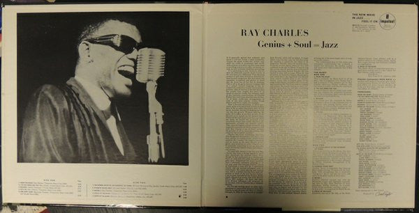 Ray Charles : Genius + Soul = Jazz (LP, Album, Mono, Gat)