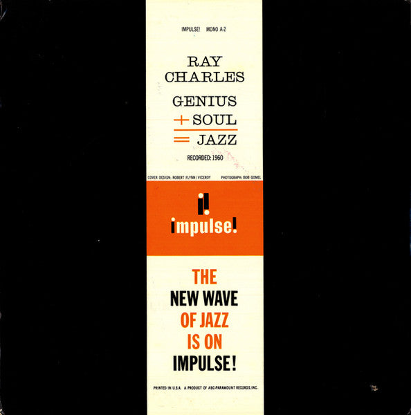 Ray Charles : Genius + Soul = Jazz (LP, Album, Mono, Gat)