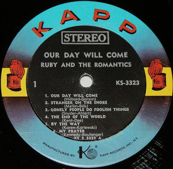 Ruby And The Romantics : Our Day Will Come (LP)