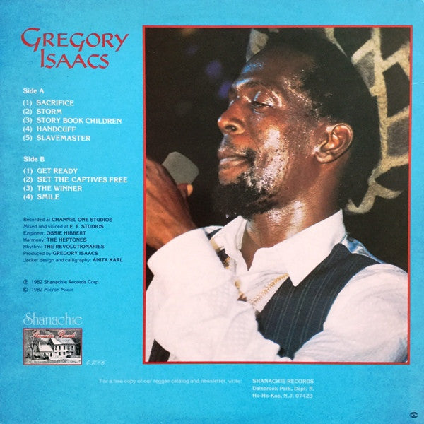 Gregory Isaacs : Mr. Isaacs (LP, Album, RE)