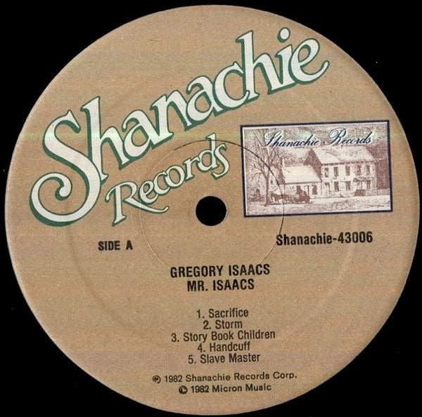 Gregory Isaacs : Mr. Isaacs (LP, Album, RE)