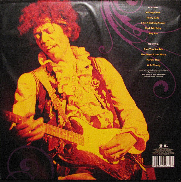The Jimi Hendrix Experience : Live At Monterey (LP, Album, RSD, Ltd, Num, RE, 200)