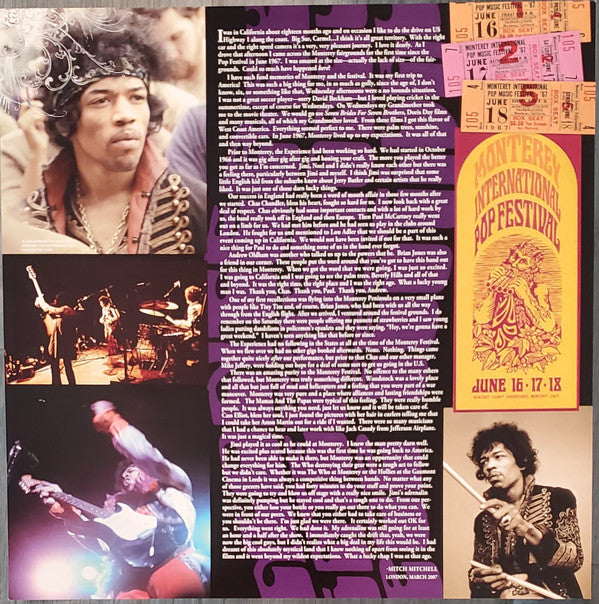 The Jimi Hendrix Experience : Live At Monterey (LP, Album, RSD, Ltd, Num, RE, 200)