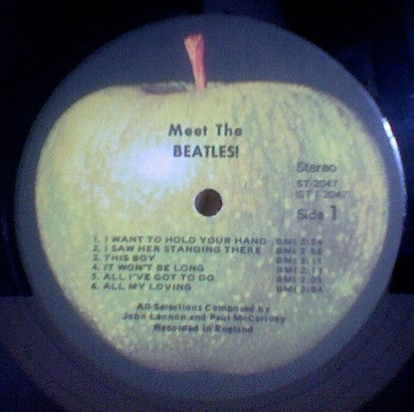 The Beatles : Meet The Beatles! (LP, Album, RE, Los)